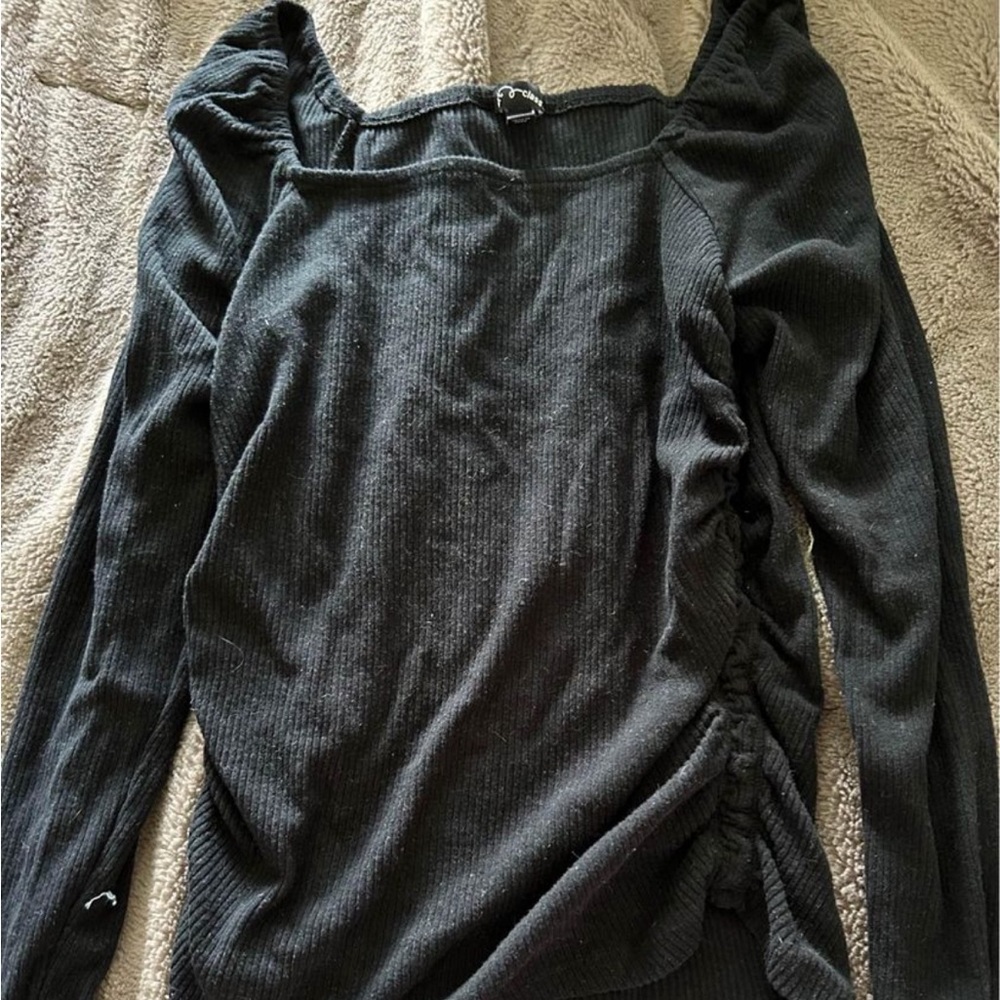 Ruched Long Sleeve